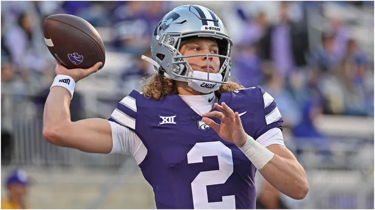 Quarterback Avery Johnson of the Kansas State