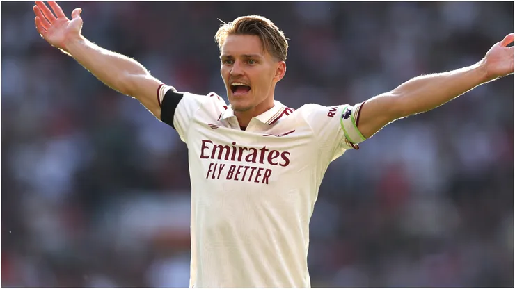 Arsenal player Martin Odegaard
