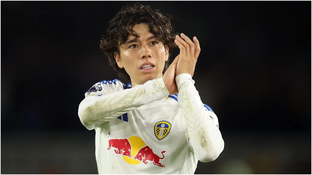 Ao Tanaka of Leeds United – George Wood/Getty Images