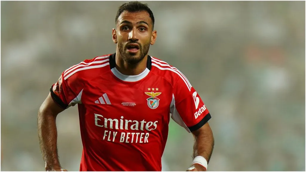 Vangelis Pavlidis of SL Benfica – Gualter Fatia/Getty Images