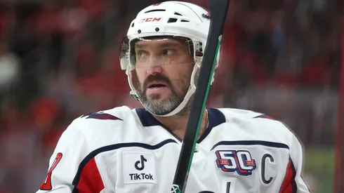 Alex Ovechkin #8 of the Washington Capitals.