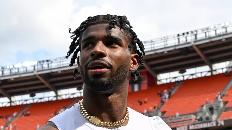 Shedeur Sanders with the Browns