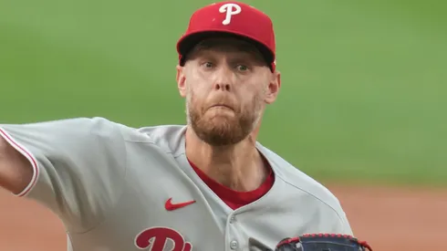 Zack Wheeler #45 of the Philadelphia Phillies