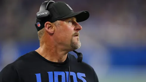 Head coach Dan Campbell of the Detroit Lions.