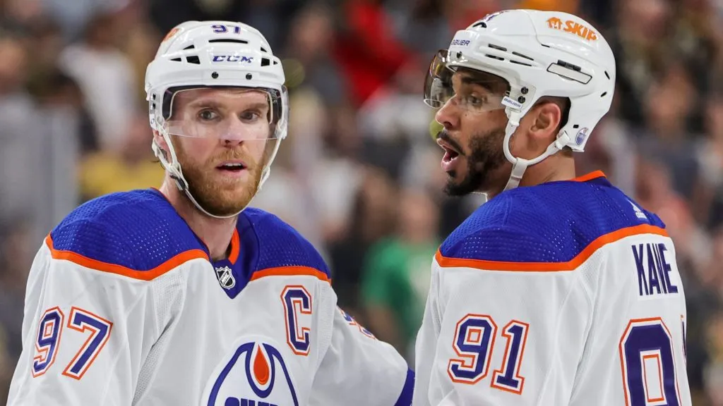 Evander Kane and Connor McDavid