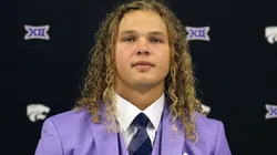 Quarterback Avery Johnson of the Kansas State Wildcats.