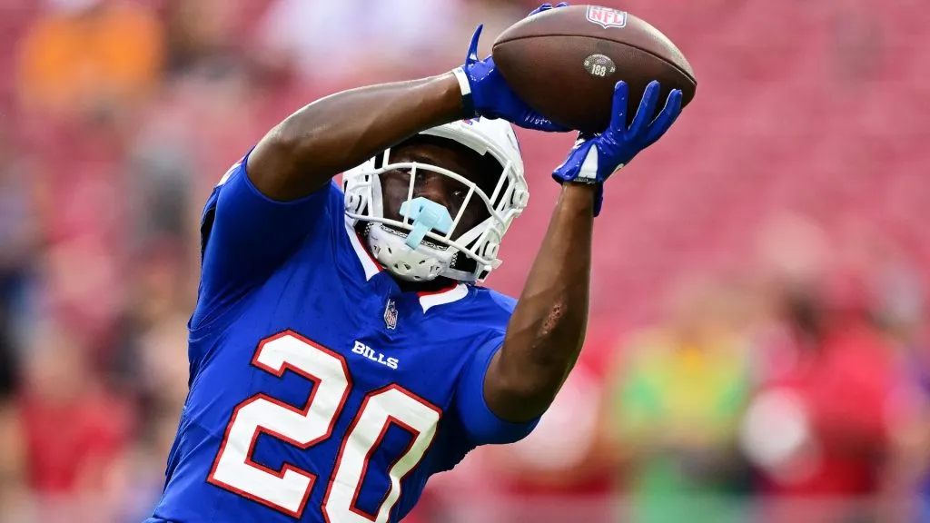 Frank Gore Jr. plays for the Bills