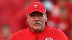 Andy Reid during a Chiefs preseason game.