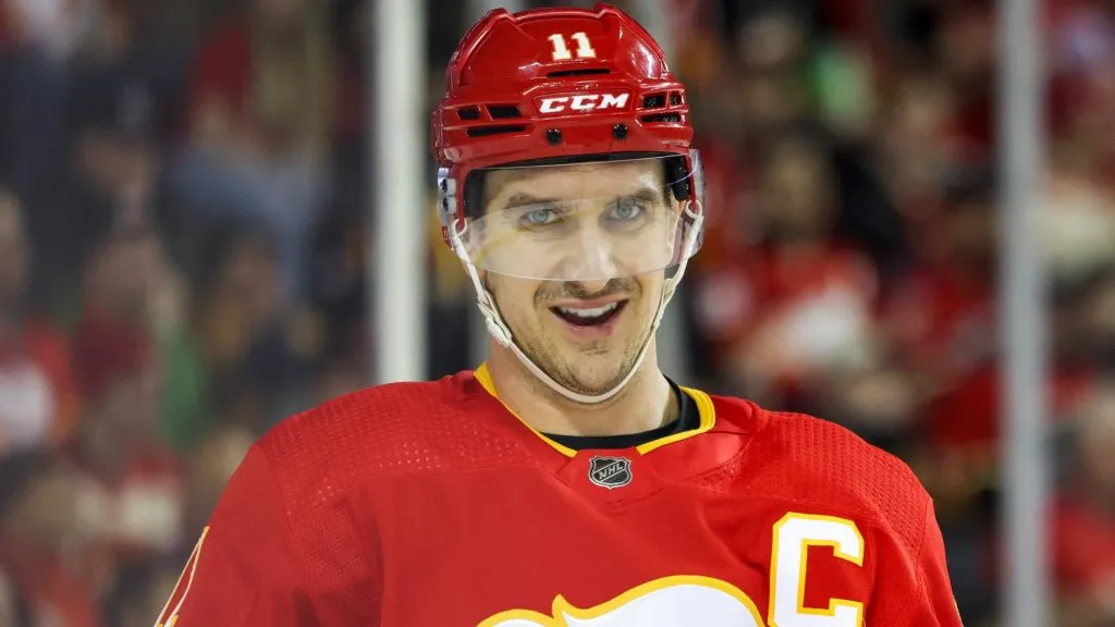 Mikael Backlund of the Flames