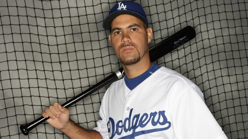 Ramon Martinez #18 of the Los Angeles Dodgers poses during Photo Day on February 27, 2007. (Source: Doug Benc/Getty Images)