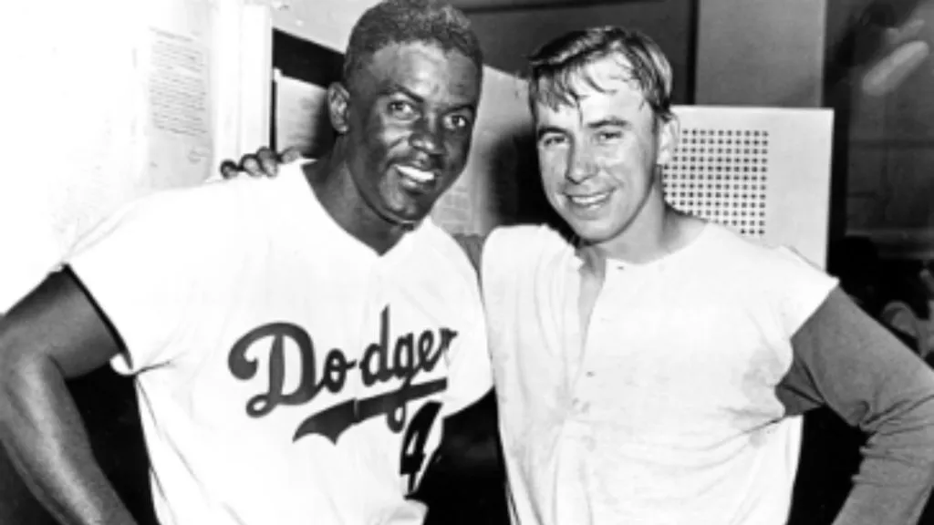 Pee Wee Reese (R) (Source: Baseball Hall of Fame)