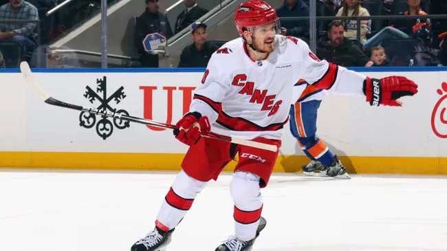 Jack Roslovic could join Auston Matthews to strengthen the Maple Leafs’ offensive depth next season. (Photo by Bruce Bennett/Getty Images)