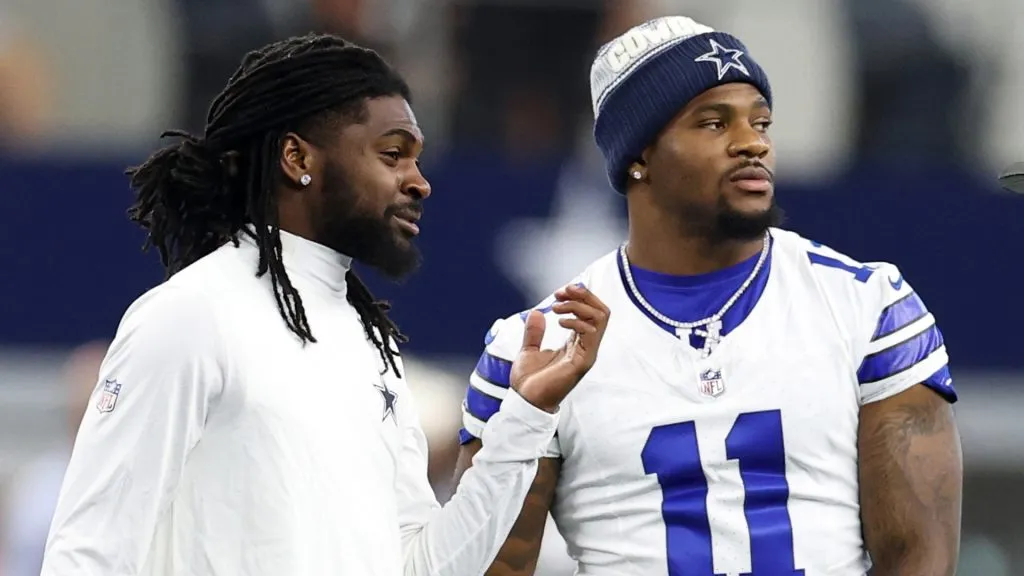 Trevon Diggs with Micah Parsons