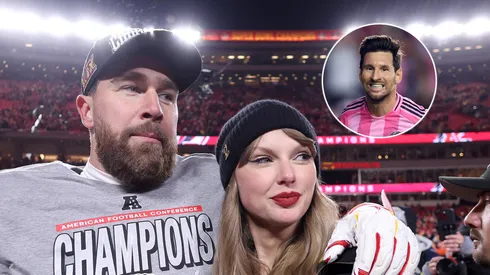Travis Kelce and Taylor Swift chase Lionel Messi's record
