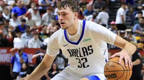 Cooper Flagg #32 of the Dallas Mavericks.