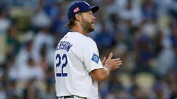 Clayton Kershaw #22 of the Los Angeles Dodgers.