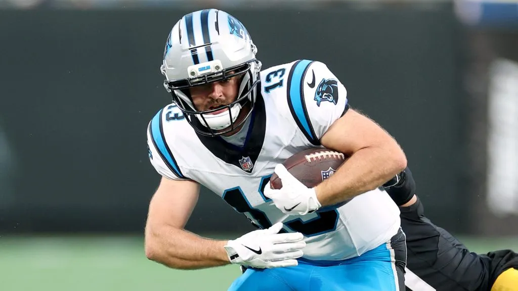 Hunter Renfrow in action with the Panthers.