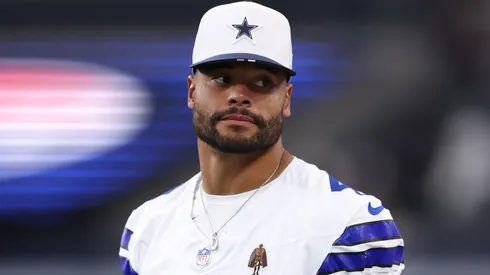 Dak Prescott #4 of the Dallas Cowboys.