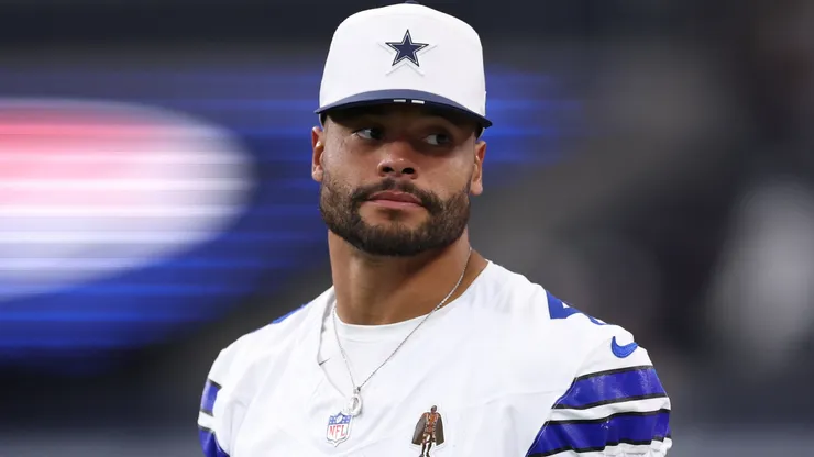 Dak Prescott #4 of the Dallas Cowboys.