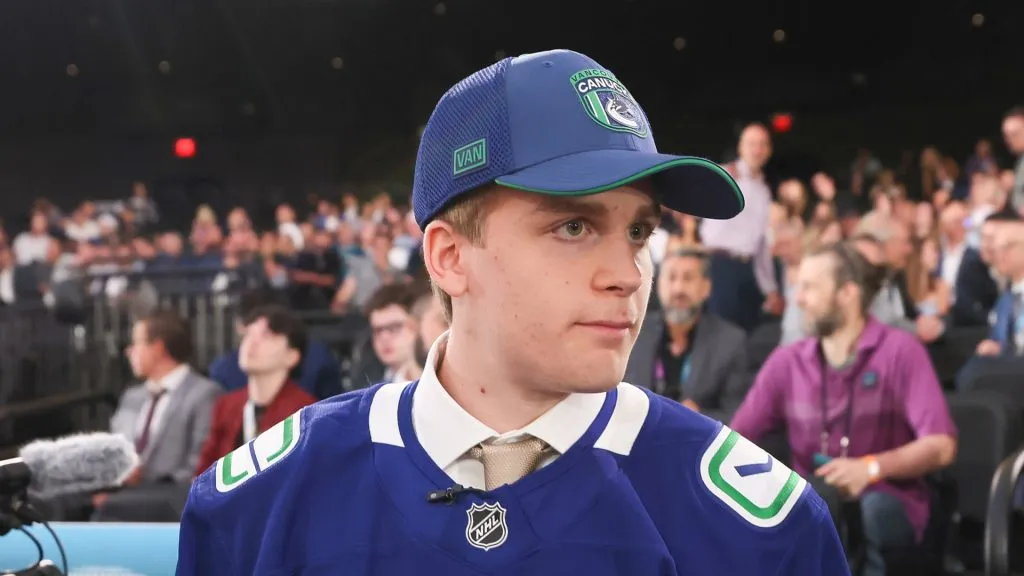 Riley Patterson is selected by the Vancouver Canucks with the 125th overall pick in Las Vegas, Nevada