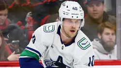 Elias Pettersson with the Canucks, recalling past tensions with J.T. Miller.