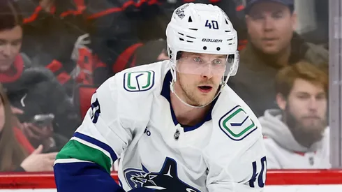 Elias Pettersson with the Canucks, recalling past tensions with J.T. Miller.