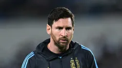 Lionel Messi of Argentina warms up prior to the FIFA World Cup 2026 South American Qualifier