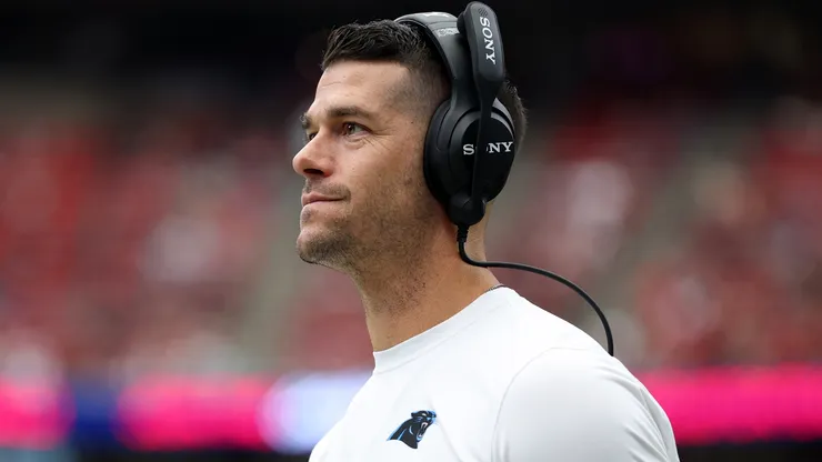 Head coach Dave Canales of the Carolina Panthers