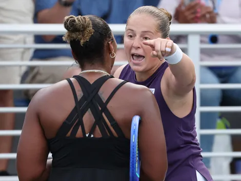 Four-time Grand Slam winner sends clear message to Jelena Ostapenko after exchange with Townsend