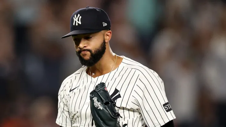Devin Williams reacts after a 7-5 win vs the Rays on July 29, 2025 in New York City.