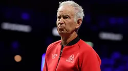 John McEnroe looks on during the 2024 Laver Cup.