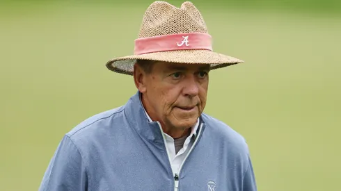 Former Alabama head football coach Nick Saban.