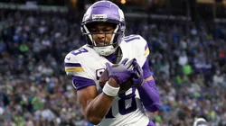 Justin Jefferson #18 of the Minnesota Vikings