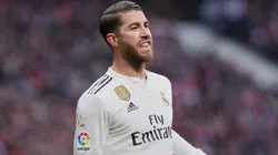 Sergio Ramos during his time with Real Madrid.