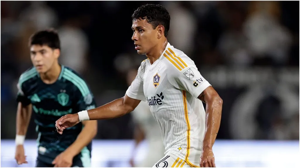 Edwin Cerrillo of Los Angeles Galaxy – Ronald Martinez/Getty Images