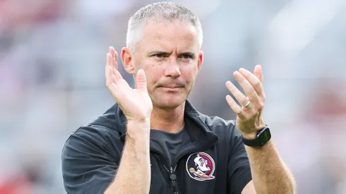 Head coach Mike Norvell of the Florida State Seminoles.