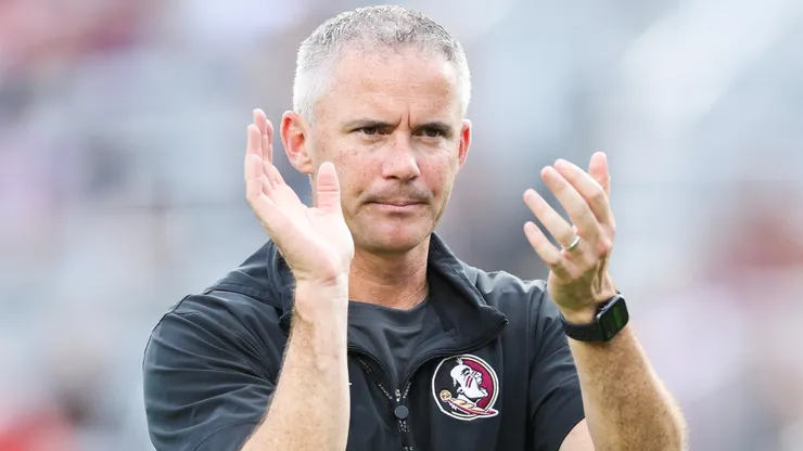 Head coach Mike Norvell of the Florida State Seminoles.