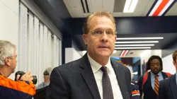 Gus Malzahn at Jordan-Hare Stadium on November 23, 2019 in Auburn, AL.
