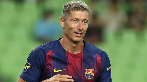 Robert Lewandowski of FC Barcelona.