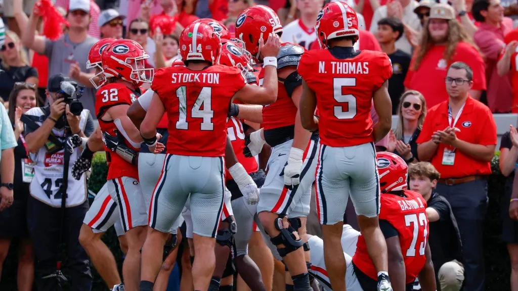 Georgia Bulldogs touchdown