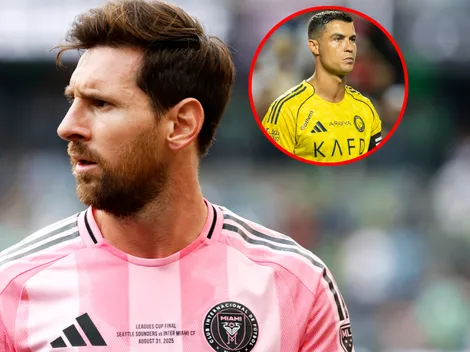 How many career titles does Lionel Messi have compared to Cristiano Ronaldo?