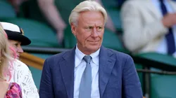 Former tennis player, Bjorn Borg, arrives in the Royal Box.