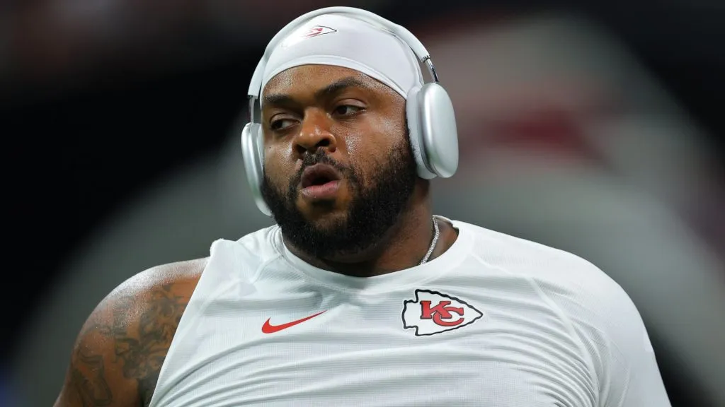 Mike Pennel Jr. #69 played for the Kansas City Chiefs