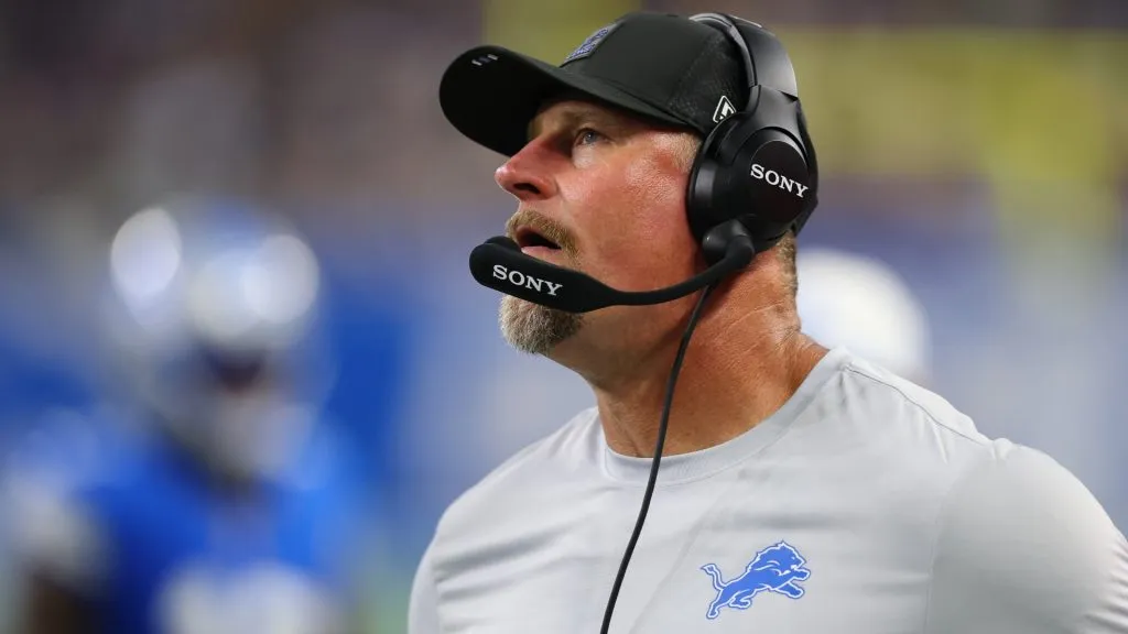 Lions head coach Dan Campbell