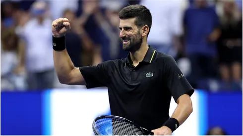 Novak Djokovic of Serbia