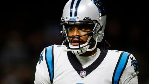 Cam Newton #1 of the Carolina Panthers