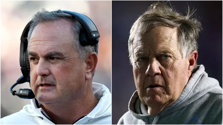 Sonny Dykes (left) and Bill Belichick (right)