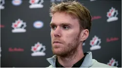 Connor McDavid in Hockey Canada's 2025 National Teams Orientation Camp.