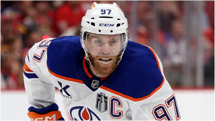 Connor McDavid at Amerant Bank Arena on June 12, 2025.