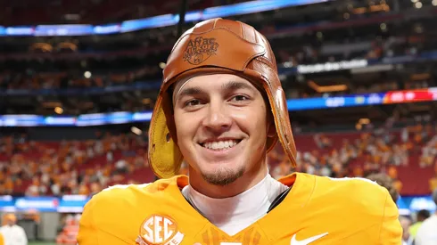 Joey Aguilar at Mercedes-Benz Stadium.